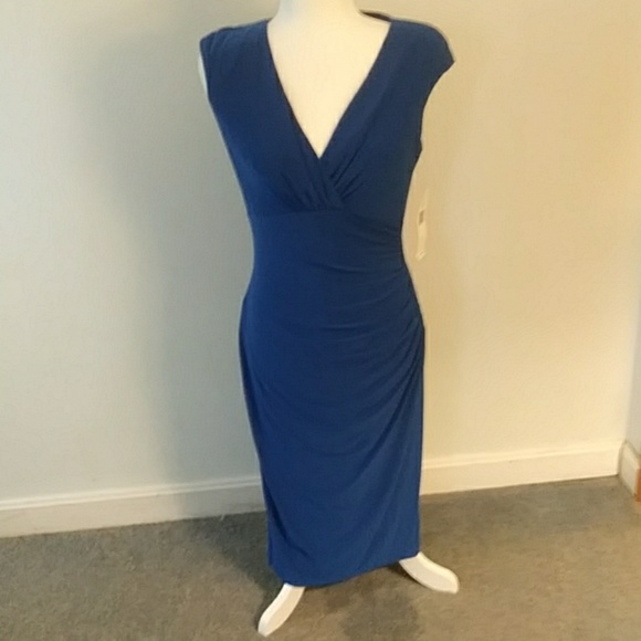 Ralph Lauren Dresses & Skirts - ⚓ NWT! LAUREN RALPH LAUREN Nautical Slinky Dress